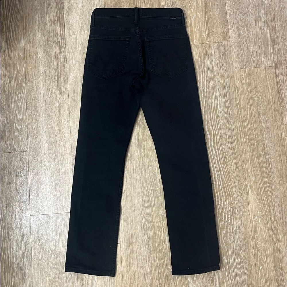 Mother The Tomcat Ankle Lasting Impression Black High Rise Jeans Size 26 - Picture 8 of 15